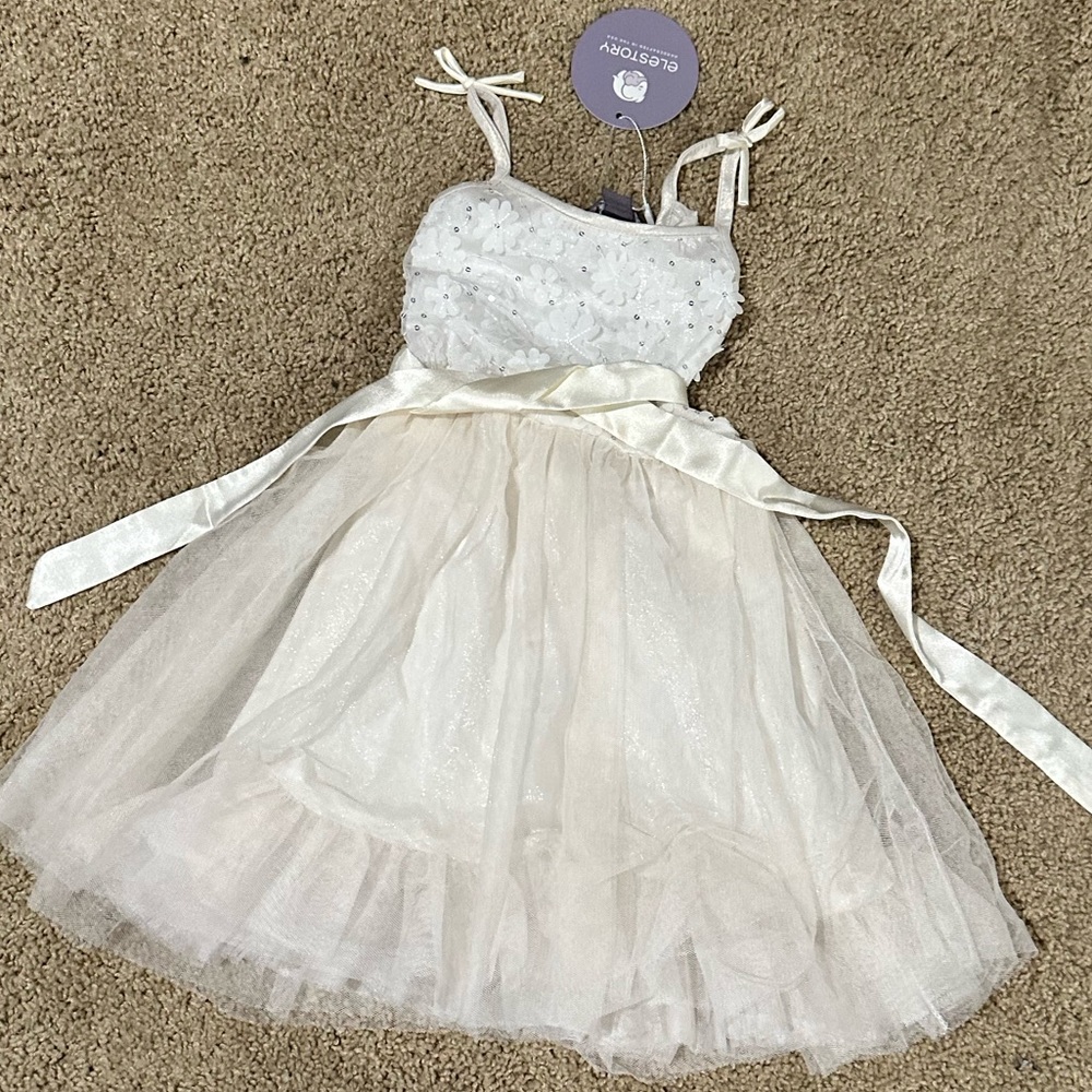 NEW Elestory ballerina dress 3T